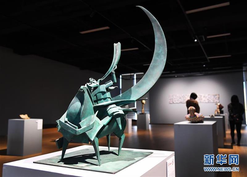 （新華視界）（1）南來·北往——中國當(dāng)代學(xué)院雕塑邀請(qǐng)展在京開幕