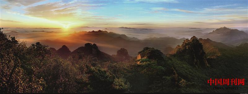 秦嶺日出美景.JPG