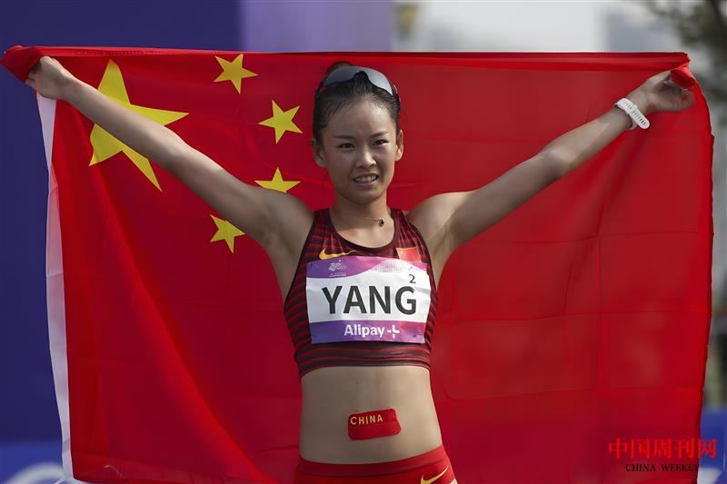 巴黎奧運(yùn)會(huì)女子20公里競走冠軍楊家玉（3）.jpg